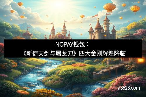 NOPAY钱包:《新倚天剑与屠龙刀》四大金刚辉煌降临 NOPAY钱包:《新倚天剑与屠龙刀》四大金刚辉煌降临